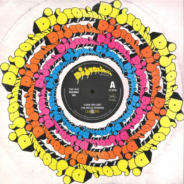 Cerrone, The Reflex — Look For Love / Hooked On You vinyl cover