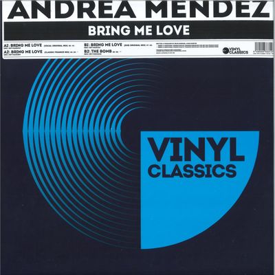 Andrea Mendez — BRING ME LOVE vinyl cover