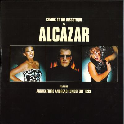 Alcazar — CRYING AT THE DISCOTEQUE vinyl cover