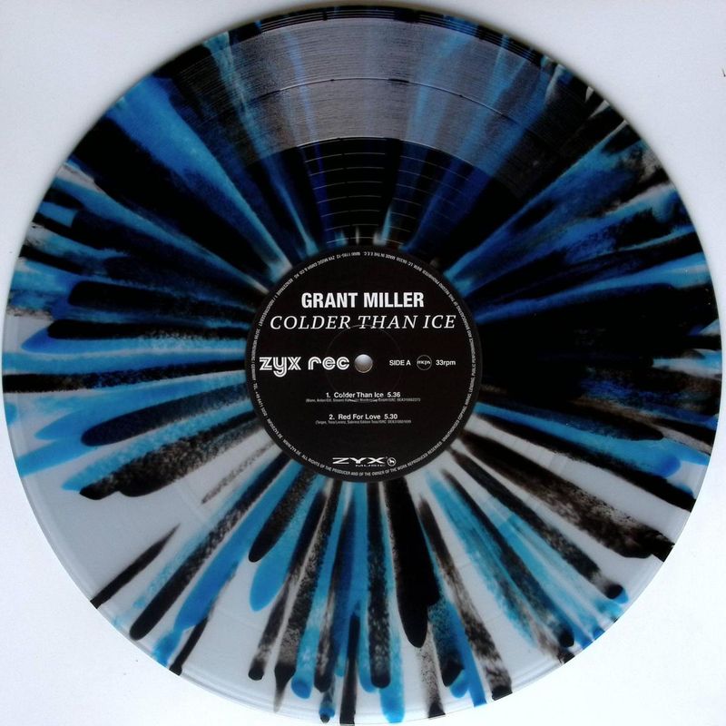 Grant Miller — COLDER THAN ICE vinyl cover