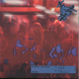 Glaskin — CROWD009: Blue Light vinyl cover