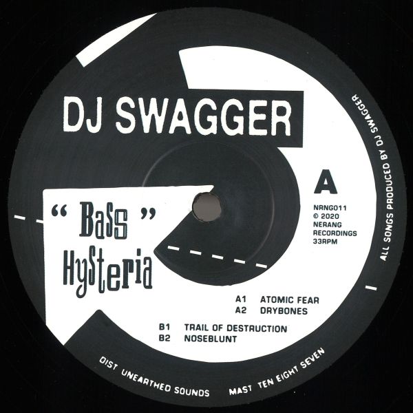 Dj Swagger — Bass Hysteria vinyl cover