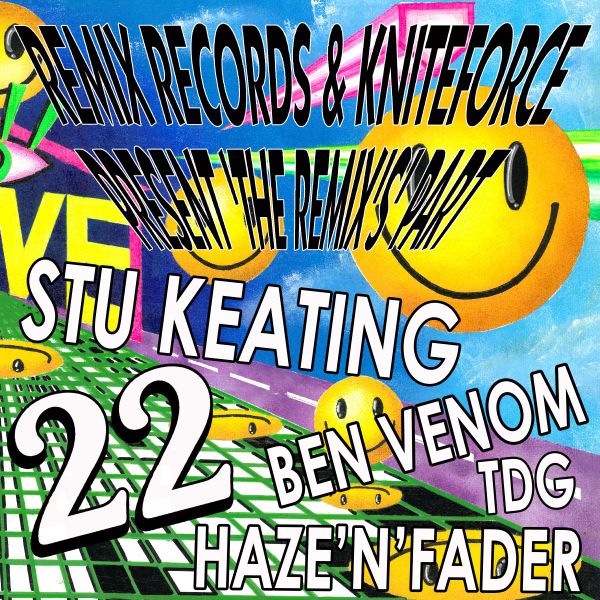 Various — Remix Records & Kniteforce Present ‘The Remix’s Part 22’ vinyl cover