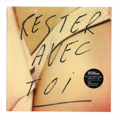 Les Fils Du Calvaire — Rester Avec Toi (feat. Miss Kittin) 10" vinyl cover