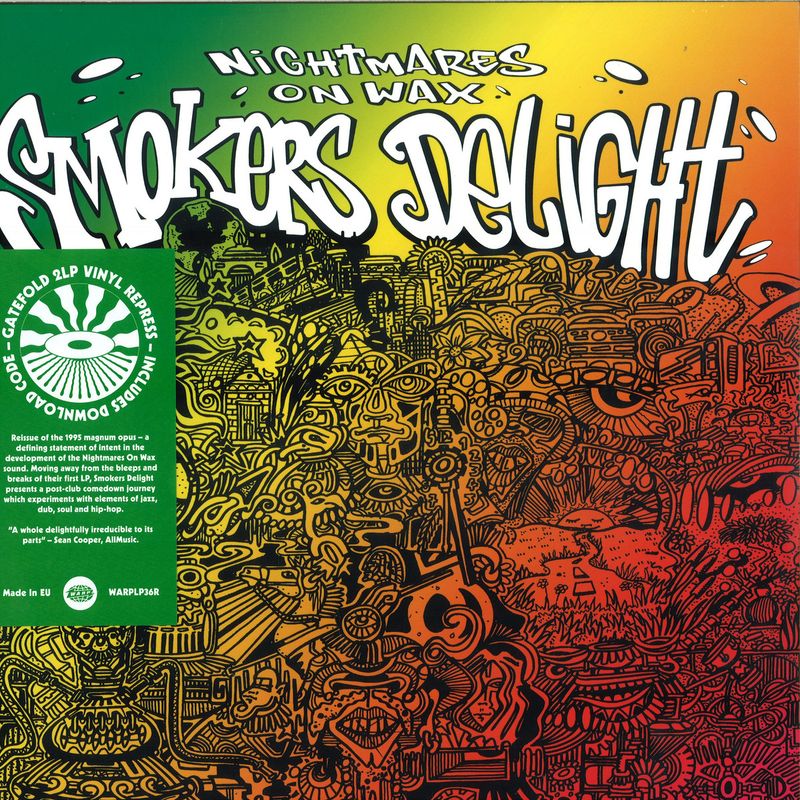 Nightmares On Wax — Smokers Delight LP 2x12" vinyl cover