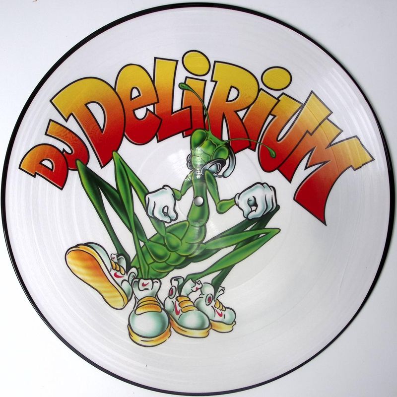 DJ Delirium — Back on Track - Volume 1 vinyl cover