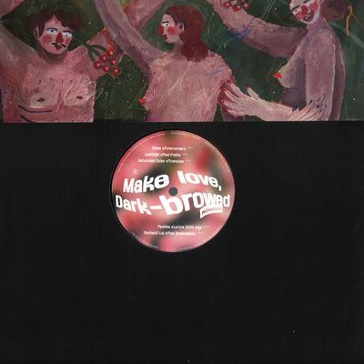 Various — Make love, dark-browed vinyl cover