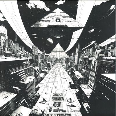 Collapsed Dimention Agen — False Destination vinyl cover