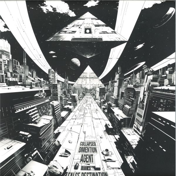 Collapsed Dimention Agen — False Destination vinyl cover