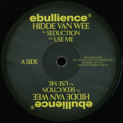 Hidde Van Wee — Ebullience 002 vinyl cover