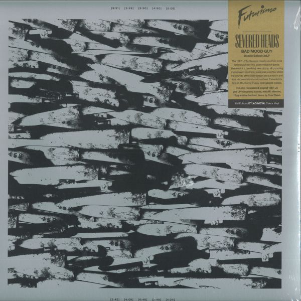 Severed Heads — Bad Mood Guy LP 2x12" vinyl cover