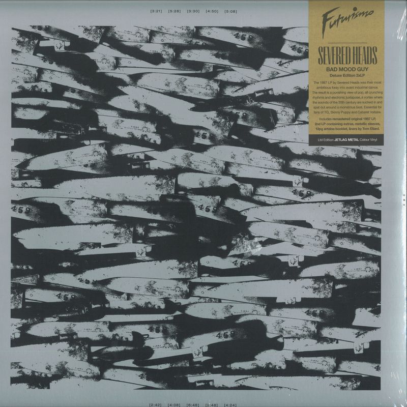 Severed Heads — Bad Mood Guy LP 2x12" vinyl cover