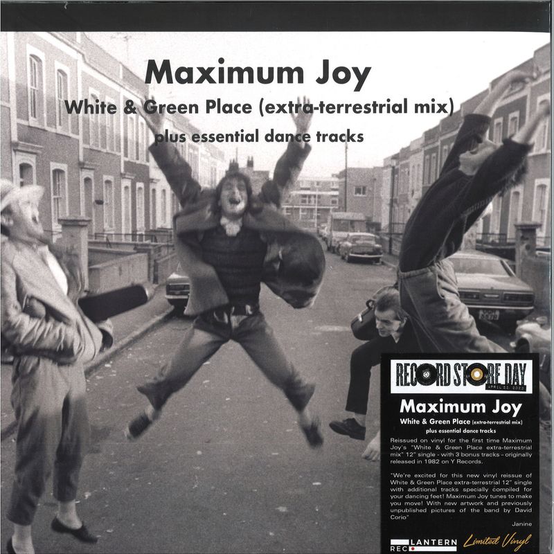 Maximum Joy — White & Green Place LP vinyl cover