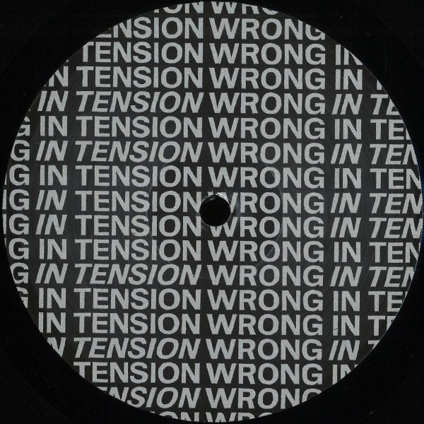 Marlon Lopez — Wrong In Tension 001 vinyl cover