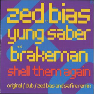 Zed Bias — Shell Them Again (feat Zed Bias & Safire remix) vinyl cover