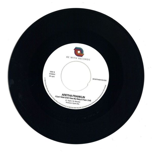 Aretha Franklin — One Step Ahead 7" vinyl cover