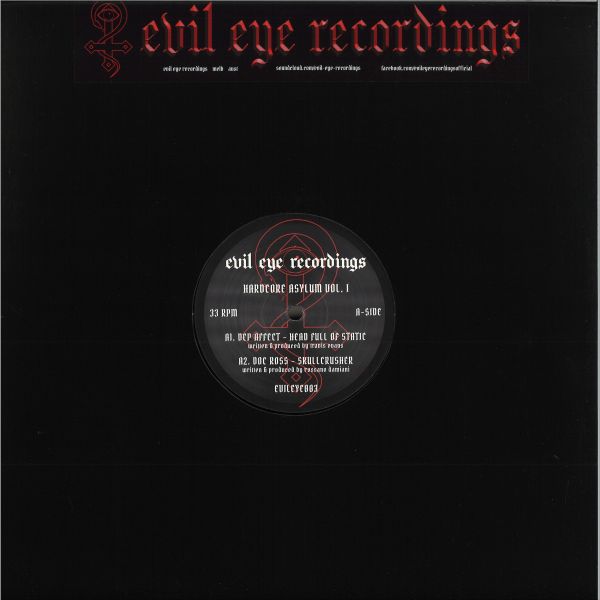 Various — Hardcore Asylum Vol.1 vinyl cover