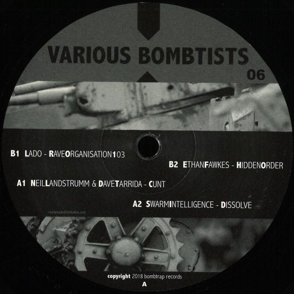 Various — Various Bombtists 06 vinyl cover
