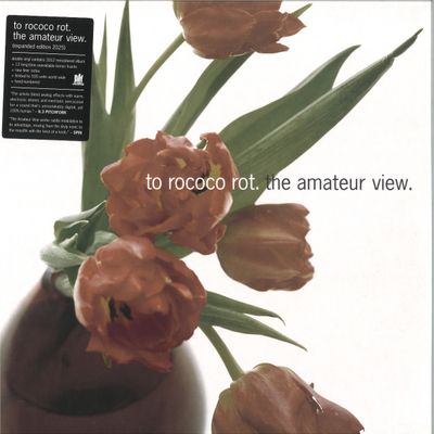 To Rococo Rot — The Amateur View Expanded Ed. 2025) (LP 2x12") vinyl cover