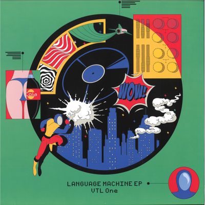 Vtl One — Language Machine EP vinyl cover