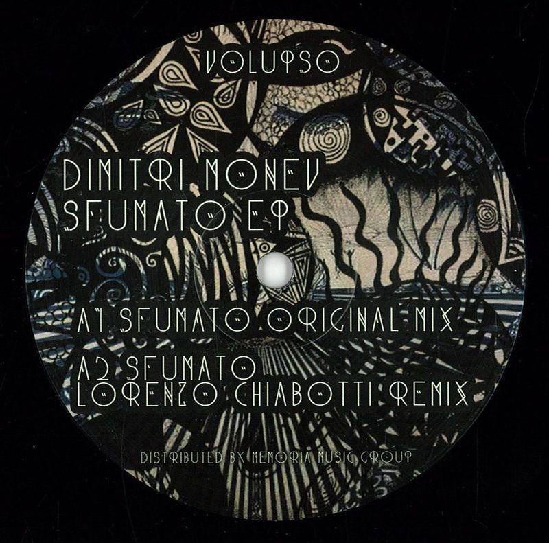 Dimitri Monev — Sfumato Ep vinyl cover