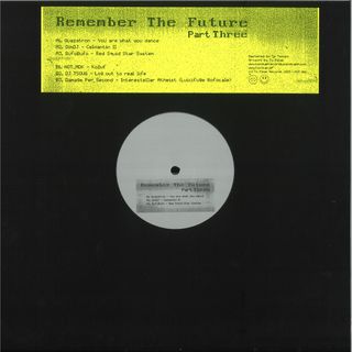 Various — Remember The Future Part 3 vinyl cover