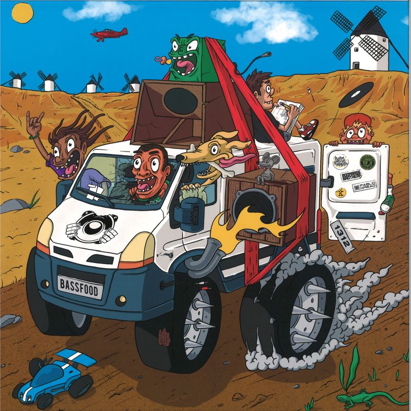 Various — Eat The Bass vinyl cover
