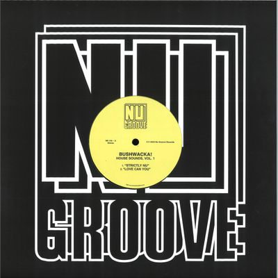 Bushwacka — House Sounds, Vol. 1 vinyl cover