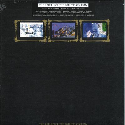 The Durutti Column — The Return Of The Durutti Column (45th Anniversary Edition) (LP) vinyl cover