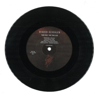 Joaquin Joe Claussell Hidden Revealed — Dark Rebel 7" vinyl cover