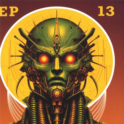 Various — RED LASER RECORDS EP 13 vinyl cover