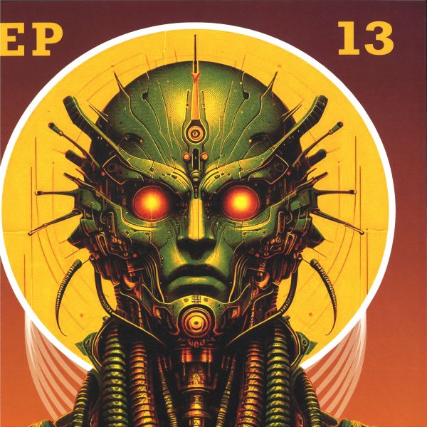 Various — RED LASER RECORDS EP 13 vinyl cover