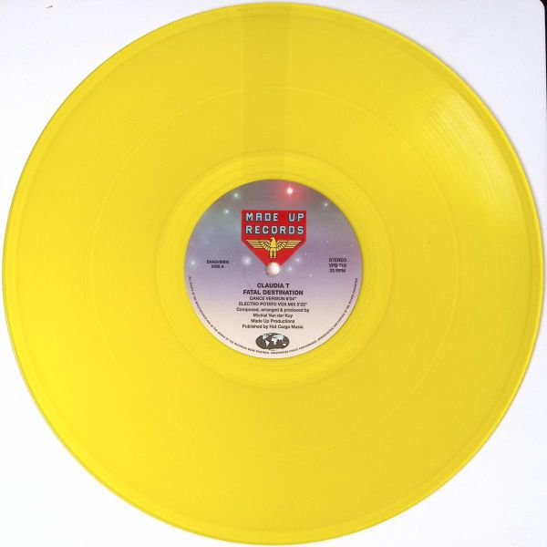 Claudia T. — FATAL DESTINATION vinyl cover