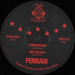 Ferrari — Terrooooir vinyl cover