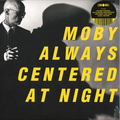 Moby — Always Centered At Night LP 2x12" vinyl cover