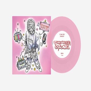 Funkmaster Ozone — Stankface / Bust a Move (7") vinyl cover