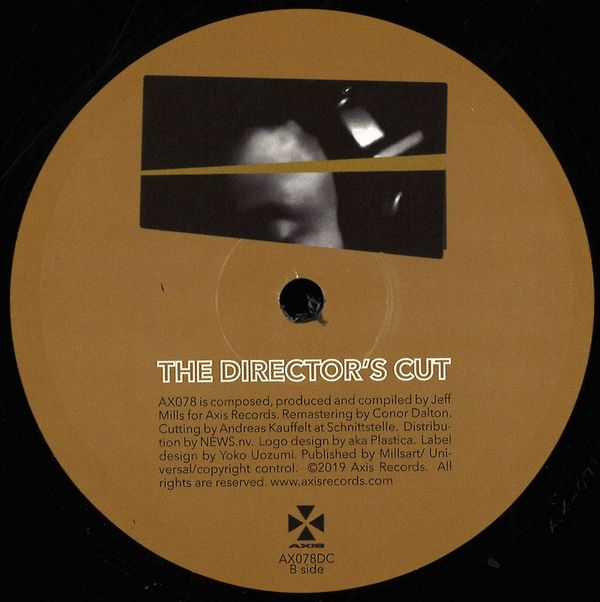 Jeff Mills — The Director´s Cut Chapter 1 vinyl cover