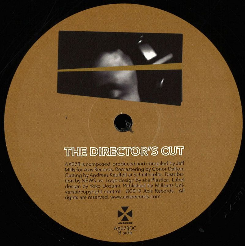 Jeff Mills — The Director´s Cut Chapter 1 vinyl cover