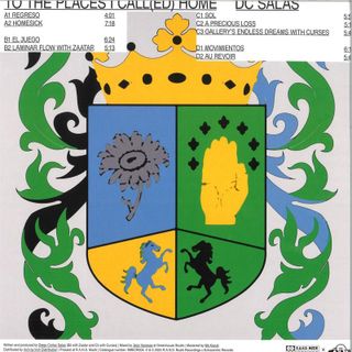 DC Salas — To All The Places I Call(ed) Home LP 2x12" vinyl cover
