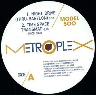 Model 500 — Night Drive (Thru-Babylon) vinyl cover