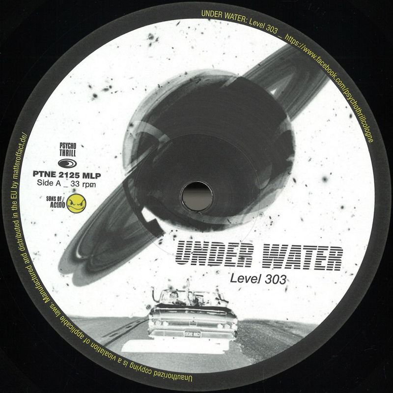 Under Water, MICRO4CE — LEVEL 303 / Presale Newsletter vinyl cover