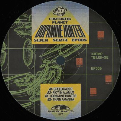 Seqta — Dopamine Hunter vinyl cover