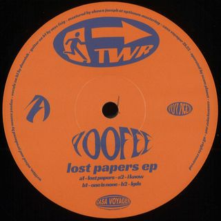 Yoofee — Lost Papers EP vinyl cover
