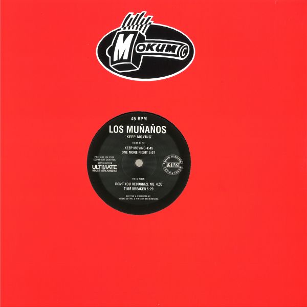 Los Munþanþos — Keep Moving vinyl cover