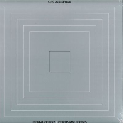 Kirk Degiorgio — Modal Forces / Percussive Forces LP vinyl cover