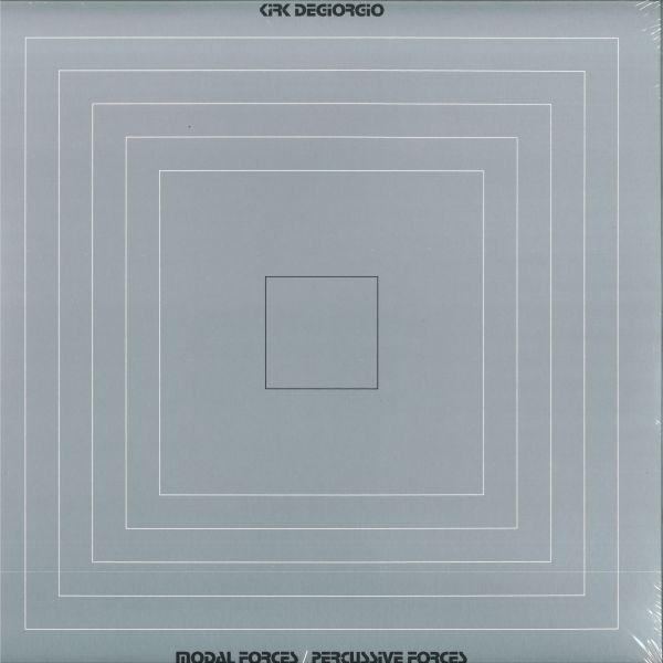 Kirk Degiorgio — Modal Forces / Percussive Forces LP vinyl cover