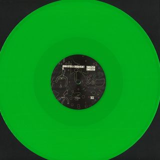 Adam Beyer, Green Velvet — Simulator vinyl cover