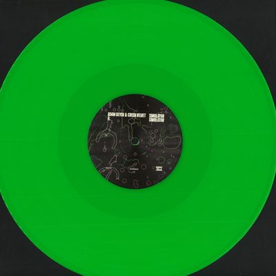 Adam Beyer, Green Velvet — Simulator vinyl cover