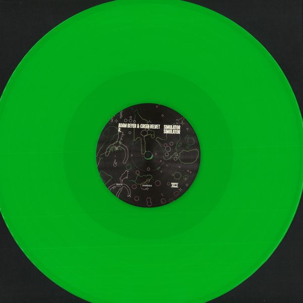 Adam Beyer, Green Velvet — Simulator vinyl cover