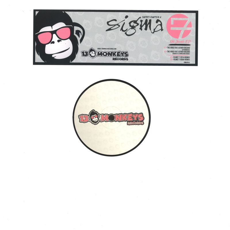 Sigma 7 — Old Jewels E.P. vinyl cover